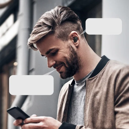 Baseus Encok A03 vezeték nélküli vízálló bluetooth 5.0 headset fehér - 17