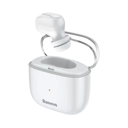 Baseus Encok A03 vezeték nélküli vízálló bluetooth 5.0 headset fehér - 6