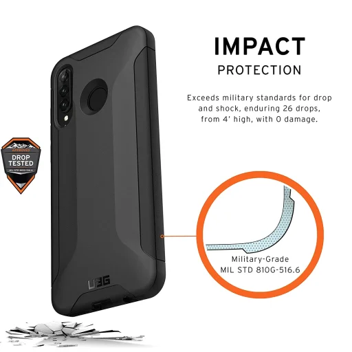 UAG Scout Huawei P30 Lite tok fekete - 3