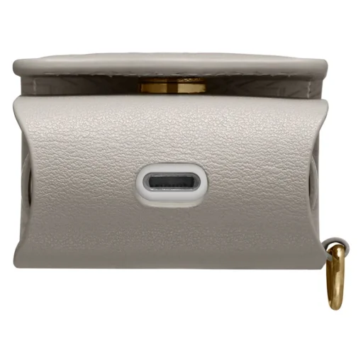 Spigen LA MANON bőr AirPods 1/2 tok szürke - 5