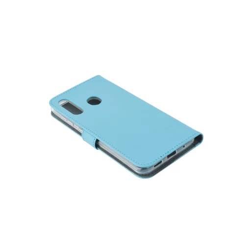 Fliptok kártyatartóval Samsung M40 világoskék - 2