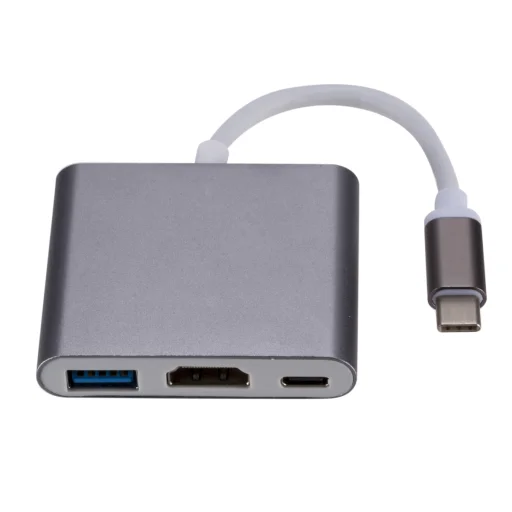 RayCue 3 az 1-ben USB Type C Hub USB 3.0 HDMI, MacBook-hoz - 1