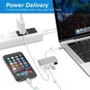 RayCue 4 az 1-ben USB Type C Hub USB 3.0 , MacBook-hoz thumbnail