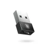 Baseus Exquisite Type-C - USB adapter fekete thumbnail