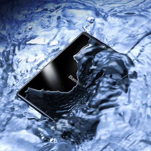 Baseus Ultra-thin vezeték nélküli Qi gyorstöltő 15W 100Cm USB kábellel fekete (WX01B-01) - 13