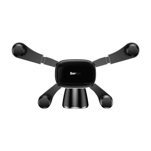 Baseus Gravity vízszintes műszerfalra helyezhető telefontartó fekete - 6