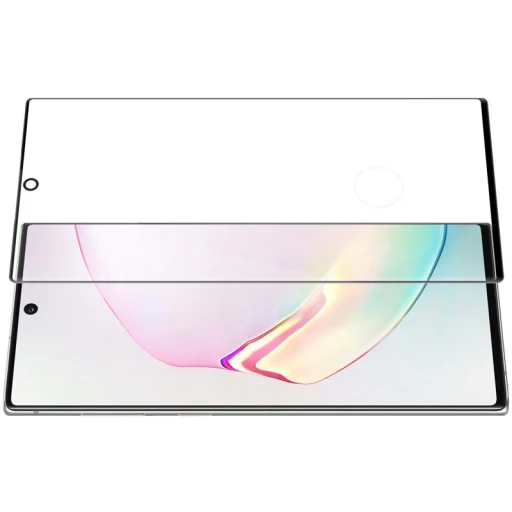 Nillkin 3D CP+MAX Ultra vékony kijelzővédő üvegfólia 9H Samsung Note 10 Plus  fekete kerettel - 2