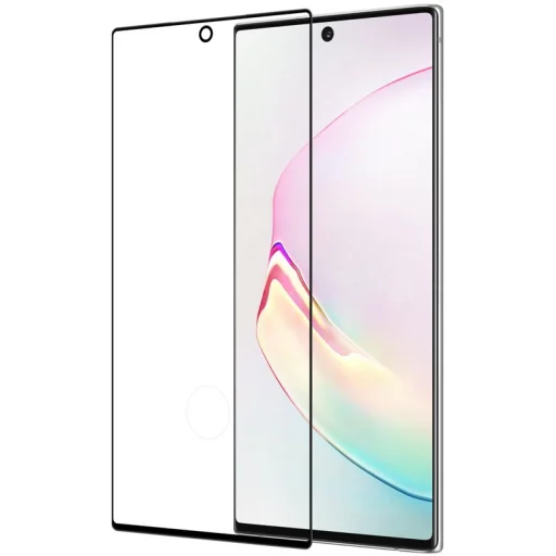 Nillkin 3D CP+MAX Ultra vékony kijelzővédő üvegfólia 9H Samsung Note 10 Plus  fekete kerettel - 10