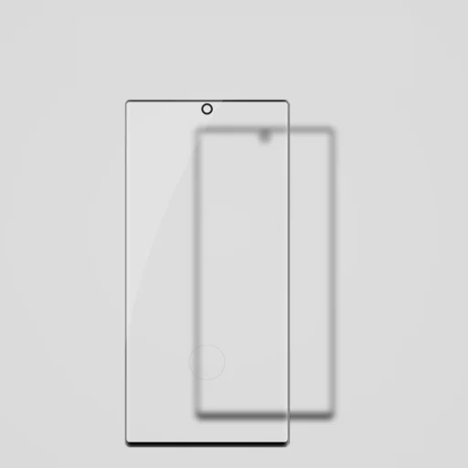 Nillkin 3D CP+MAX Ultra vékony kijelzővédő üvegfólia 9H Samsung Note 10 Plus  fekete kerettel - 5