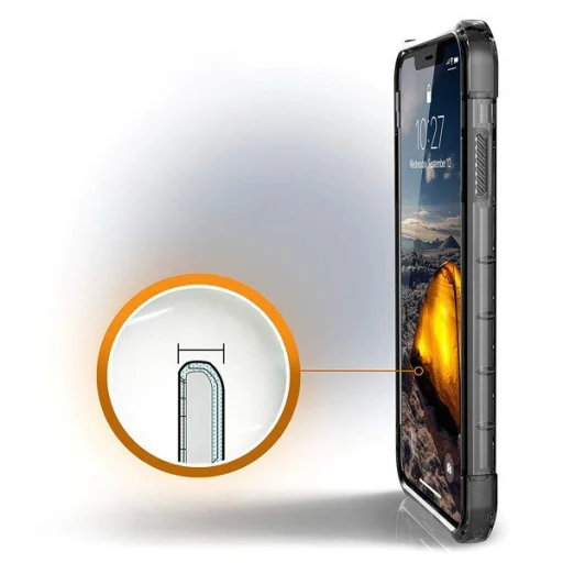 UAG Plyo fokozott védelmet biztosító tok Samsung Note 10+ Plus Ice színben - 5