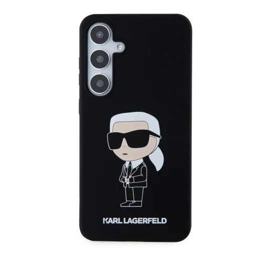 Karl Lagerfeld Liquid Silicon Ikonik NFT tok Samsung Galaxy S24+ fekete - 3