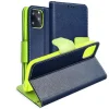 Xiaomi Redmi 13C / Poco C65 Fancy fliptok sötétkék/lime thumbnail
