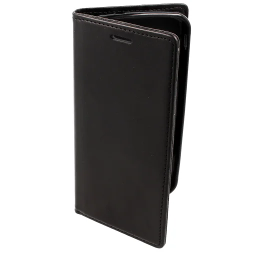 Samsung Galaxy XCover 4 Mágneses Eco bőr fliptok fekete - 5