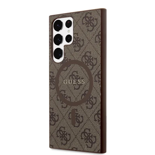 Samsung Galaxy S24 Ultra Guess 4G Colored Ring MagSafe tok barna (GUHMS24LG4GFRW) - 5