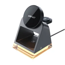 Acefast E17 3 az 1-ben mágneses vezeték nélküli töltő (fekete)