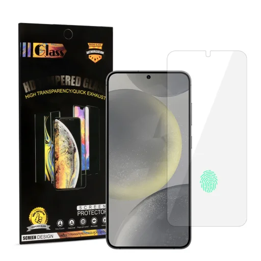 Samsung Galaxy S24 Plus 2.5D kijelzővédő üvegfólia (ujjlenyomat feloldással) - 1