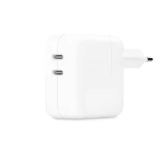 Apple gyári 35W kétportos USB Type-C hálózati töltő adapter (MW2K3ZM/A)