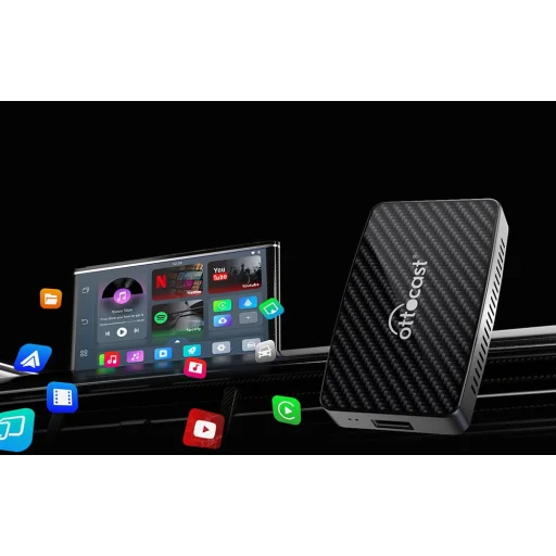 Ottocast CA400-S 4 az 1-ben adapter Carplay/Andorid (fekete) - 10