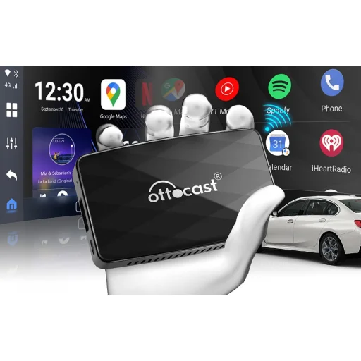 Ottocast CA360 3 az 1-ben adapter Carplay/Andorid (fekete) - 9