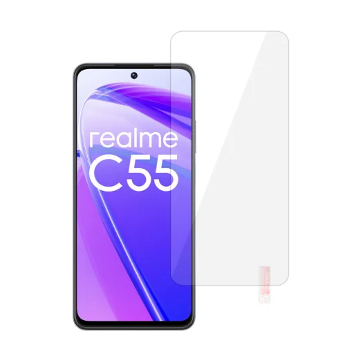 REALME C55 Glass Gold Kijelzővédő Üvegfólia - 8