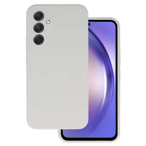 Samsung Galaxy A55 5G Silicone Lite tok titán színű - 1