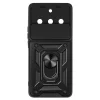 Realme 11 Pro/Pro Plus Slide Camera Armor tok kihajtható támasszal fekete thumbnail