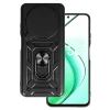 Realme 12 5G Slide Camera Armor puzdro s výklopným stojanom čierne thumbnail