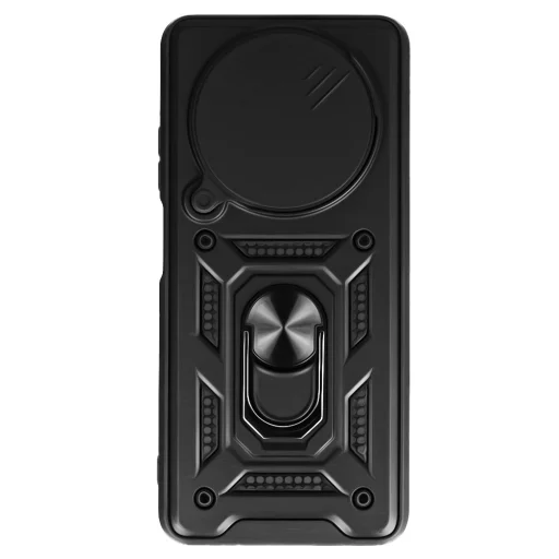 Realme 12 5G Slide Camera Armor puzdro s výklopným stojanom čierne - 9