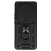 Realme 12 Pro Plus 5G Slide Camera Armor tok kihajtható támasszal fekete thumbnail