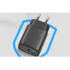 Joyroom gyorstöltő fali adapter USB-A QC 3.0/USB-C PD 20W fehér (L-QP2011) thumbnail