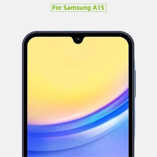 Samsung Galaxy A15 5G 5D Full Glue kijelzővédő üvegfólia fekete - 3