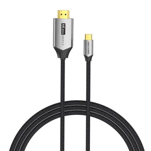 USB-C - HDMI 2.0 Kábel Vention CRBBG 1,5m, 4K 60Hz (fekete) - 1