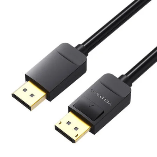 DisplayPort 1.2 Kábel Vention HACBH 2m, 4K 60Hz (Fekete) - 1