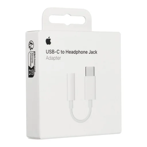 Apple USB-C -ről 3.5 mm -re gyári Jack adapter (mw2q3zm/a) - 3
