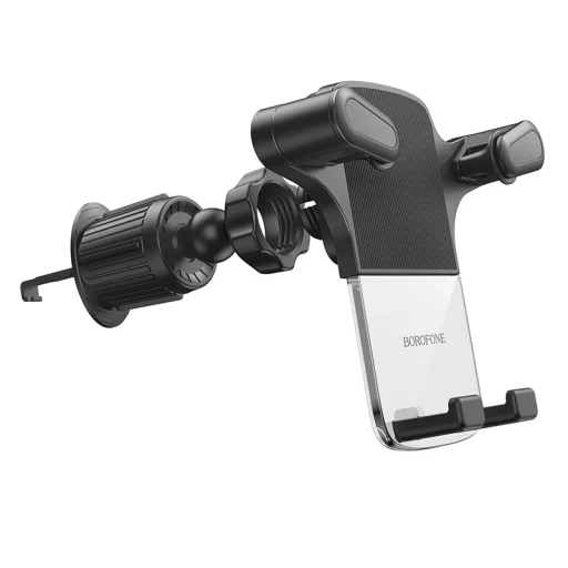 Borofone BH86 Crystal Ice autós telefontartó szellőzőre fekete - 4