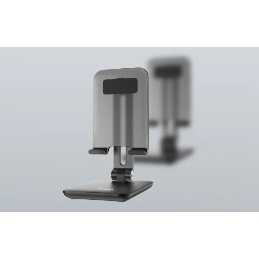 Dudao F10XS összecsukható, teleszkópos asztali telefontartó (fekete) - 2