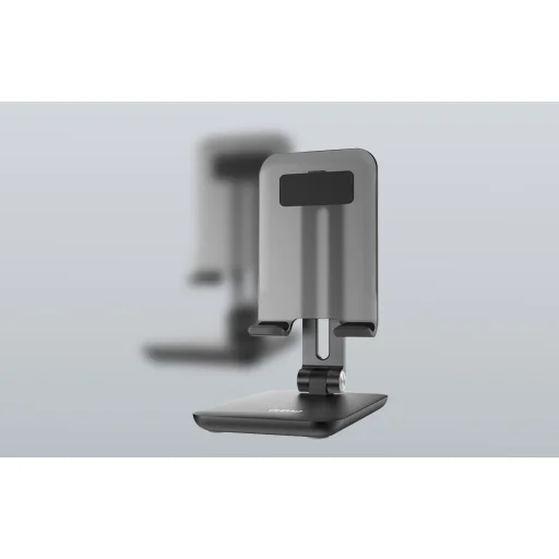Dudao F10XS összecsukható, teleszkópos asztali telefontartó (fekete) - 3
