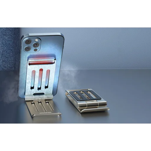 Dudao F14 összecsukható asztali telefontartó (szürke) - 5