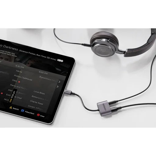 UGREEN CM231 audioadapter USB-C - mini jack 3,5 mm (szürke) - 2