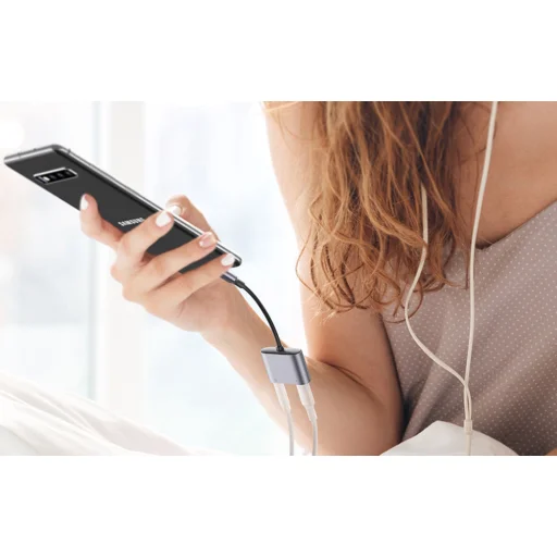 UGREEN CM231 audioadapter USB-C - mini jack 3,5 mm (szürke) - 4