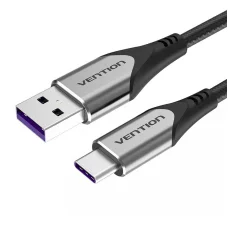 Vention COFHG USB-C - USB 2.0 kábel 5A 1.5m (szürke)