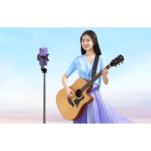 UGREEN 15062 selfie bot állvány Bluetooth távirányítóval (fekete) - 7