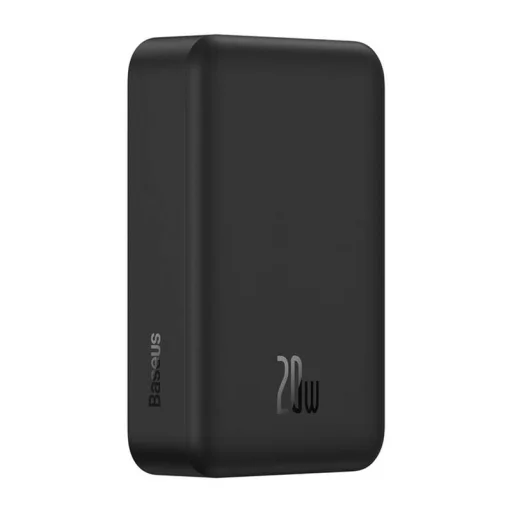 Baseus Magnetic Mini Powerbank, 20000mAh, USB-C, 20W, MagSafe (fekete) - 10