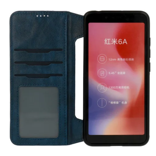 Samsung Galaxy S9 Plus Telone Business Zip tok sötétkék - 2