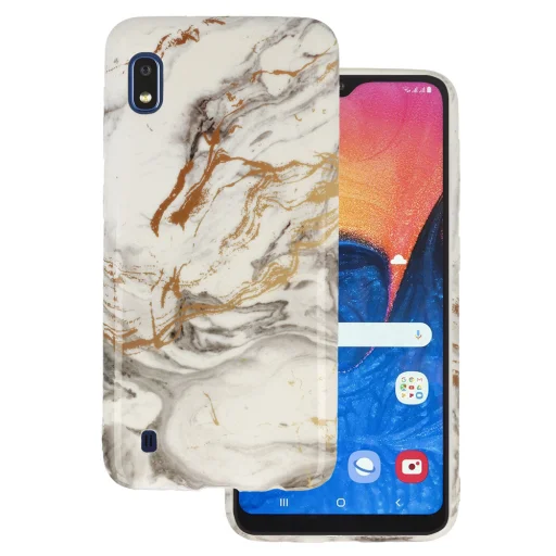 Márványos szilikon tok Samsung Galaxy A10 Design 2 - 1