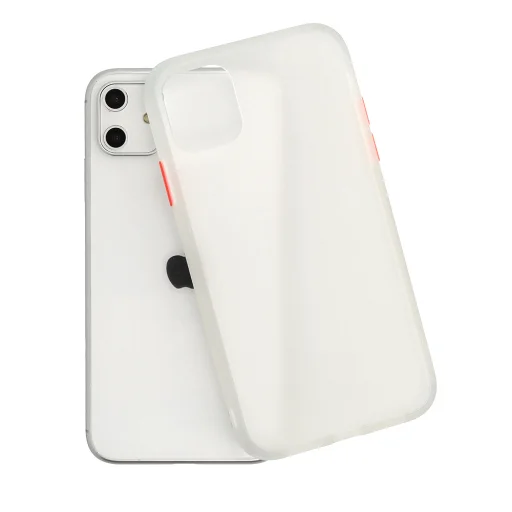 Vennus Színes Gomb Matt Bumper Samsung Galaxy A20S tok - 4