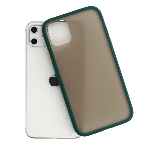 Vennus Color Button Bumper Samsung Galaxy A20S tok Green - 4