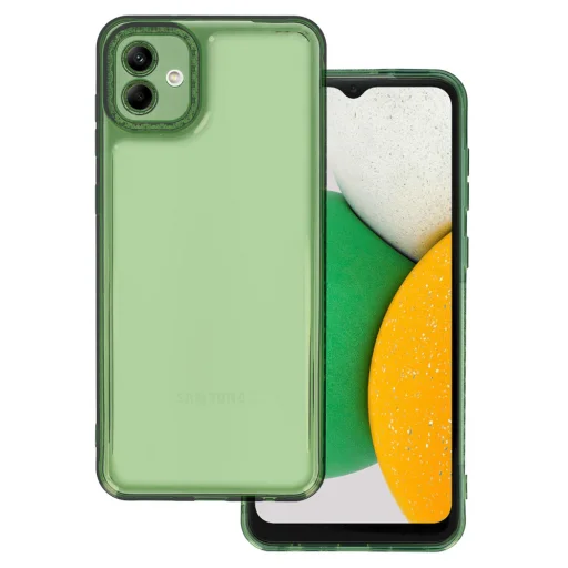 Crystal Diamond 2mm tok Samsung Galaxy A04 Transparent zöld - 1