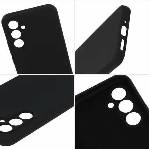 Tel Protect Silicone Premium tok Samsung Galaxy A14 4G/5G fekete - 6