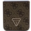 Original Case GUESS - kemény tok Leather 4G Triangle Strass GUHCZF5P4TDPW Samsung Galaxy Z Flip 5 Barna tok thumbnail